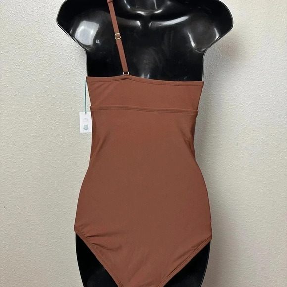 NWT Kona Sol Asymmetrical Ring High Coverage One piece swimsuit - Picture 9 of 16